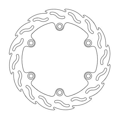 Bild von Bremsscheiben Flame hinten
