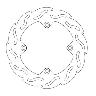 Bild von Bremsscheiben Flame hinten