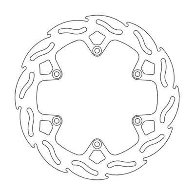 Bild von Bremsscheiben Flame hinten
