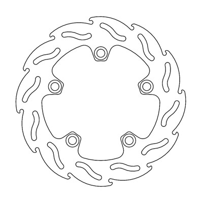 Bild von Bremsscheiben Flame hinten