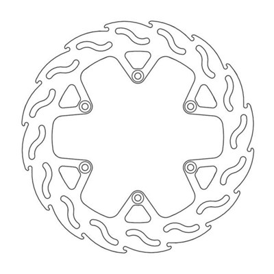 Bild von Bremsscheiben Flame hinten