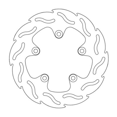 Bild von Bremsscheiben Flame hinten