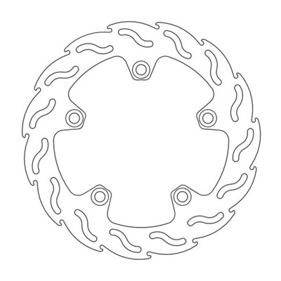Bild von Bremsscheiben Flame hinten