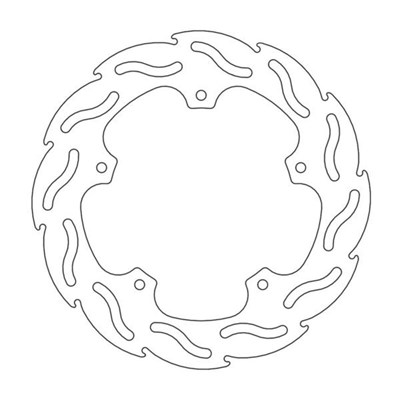 Bild von Bremsscheiben Flame hinten