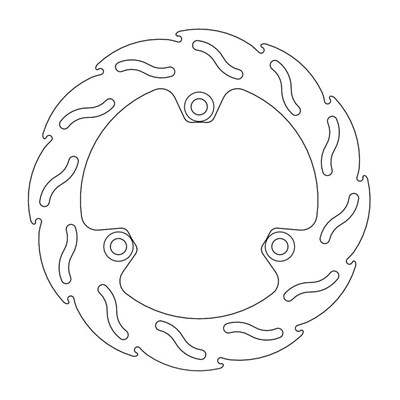 Bild von Bremsscheiben Flame hinten