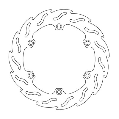 Bild von Bremsscheiben Flame hinten