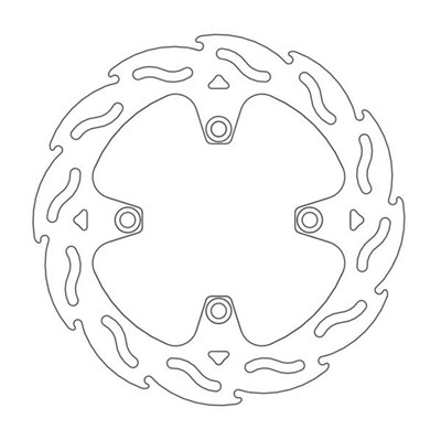 Bild von Bremsscheiben Flame hinten