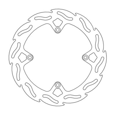 Bild von Bremsscheiben Flame hinten