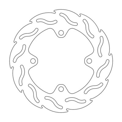 Bild von Bremsscheiben Flame hinten