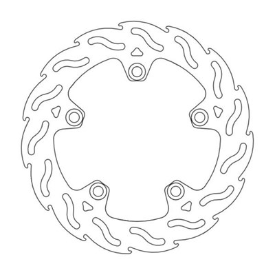 Bild von Bremsscheiben Flame hinten