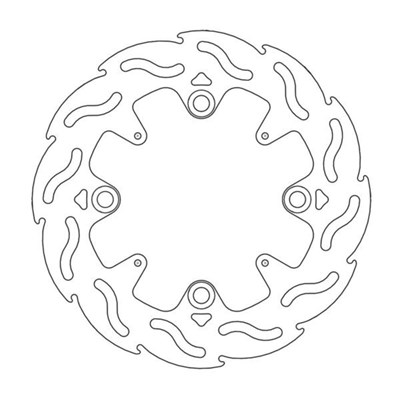 Bild von Bremsscheiben Flame hinten