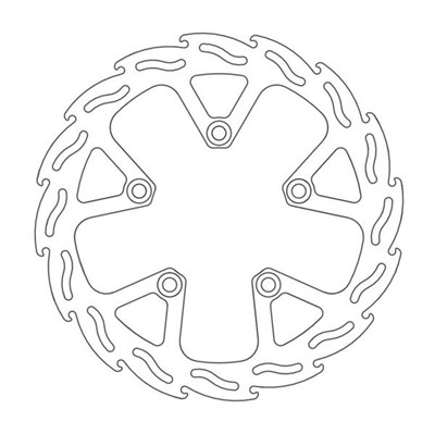 Bild von Bremsscheiben Flame hinten