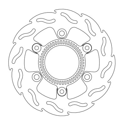 Bild von Bremsscheiben Flame hinten