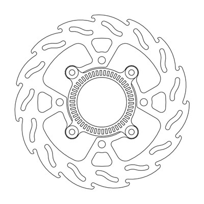 Bild von Bremsscheiben Flame hinten
