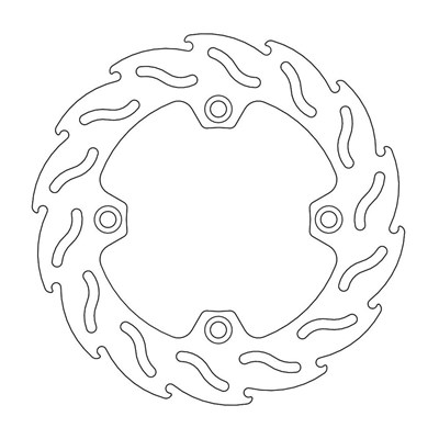 Bild von Bremsscheiben Flame hinten