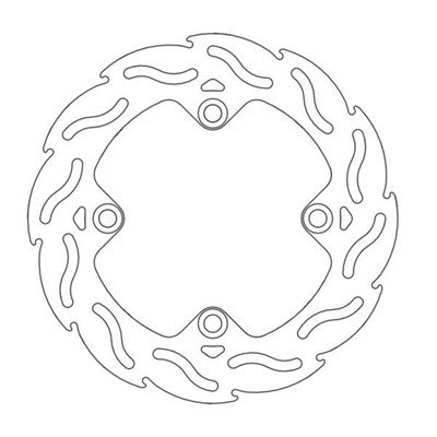 Bild von Bremsscheiben Offroad Flame hinten