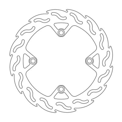 Bild von Bremsscheiben Offroad Flame hinten