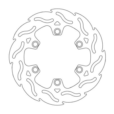 Bild von Bremsscheiben Offroad Flame hinten