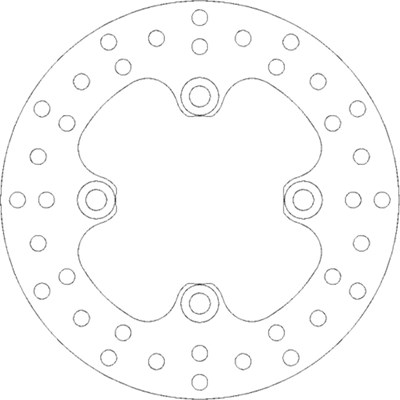 Bild von Bremsscheiben Quad Flame
