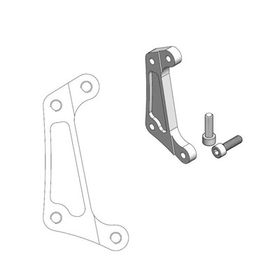 Bild von Bremszangenadapter 300mm auf OEM Zange