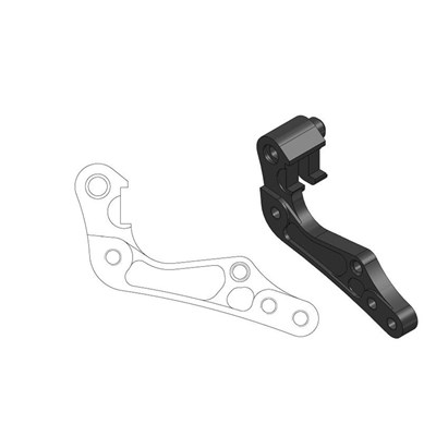 Bild von Bremszangenadapter SM 320mm auf M-M Bremszangen