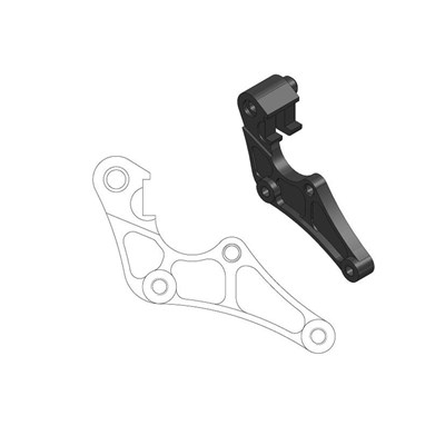 Bild von Bremszangenadapter SM 320mm auf M-M Bremszangen
