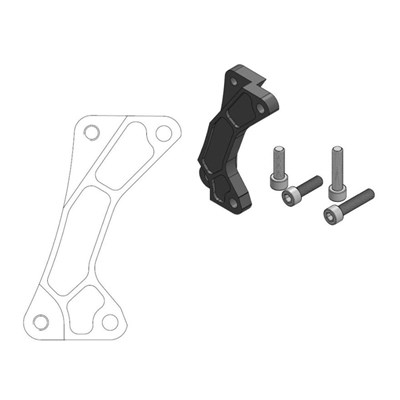 Bild von Bremszangenadapter SM 320mm auf M-M Bremszangen