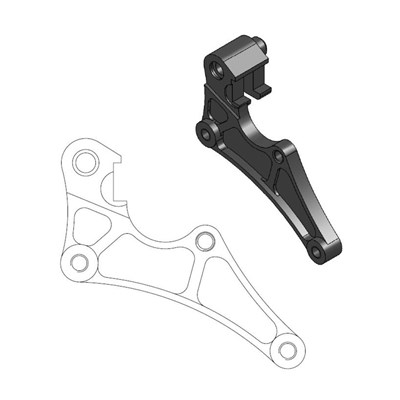 Bild von Bremszangenadapter SM 320mm auf OEM Bremszange
