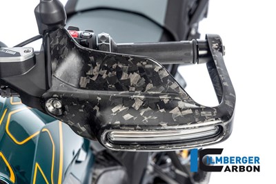 Bild von Handprotektor groß mit Blinkeraufnahme links BDC matt