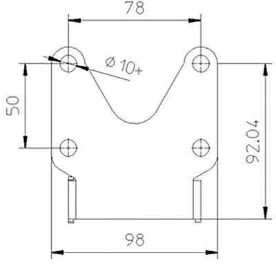 Bild von Kennzeichenhalter Universal