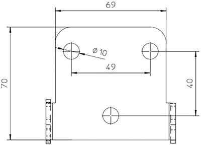 Bild von Kennzeichenhalter Universal
