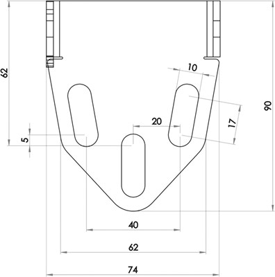 Bild von Kennzeichenhalter Universal