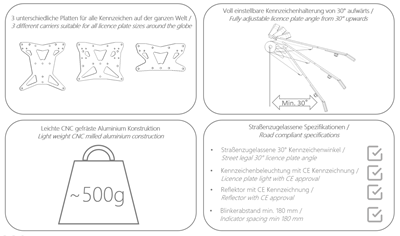 Bild von Kennzeichenhalter Z 900 25-