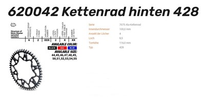 Bild von Kettenkranz 7075 Alu