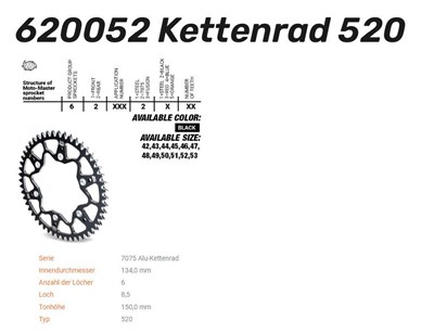 Bild von Kettenkranz 7075 Alu