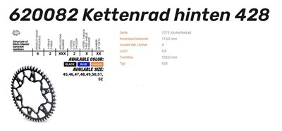 Bild von Kettenkranz 7075 Alu