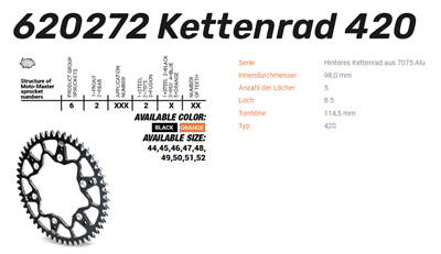 Bild von Kettenkranz 7075 Alu