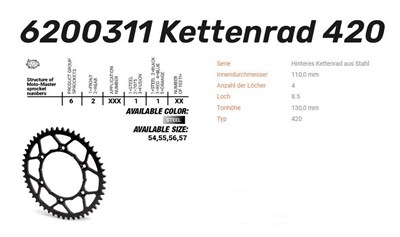Bild von Kettenkranz Stahl Ultralight