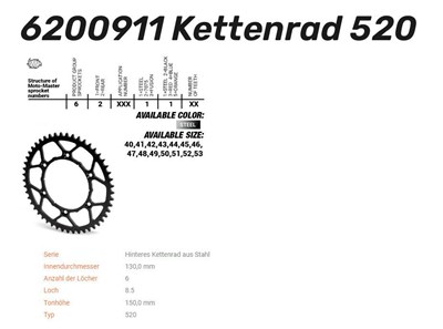 Bild von Kettenkranz Stahl Ultralight