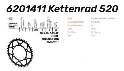 Bild von Kettenkranz Stahl Ultralight