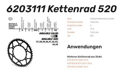 Bild von Kettenkranz Stahl Ultralight