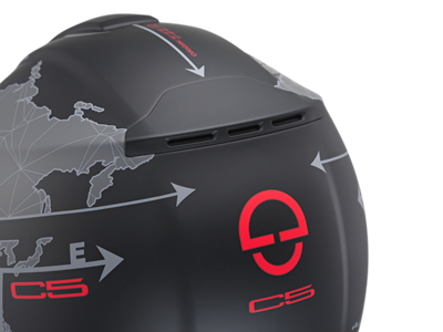 Bild von KLAPPHELM C5 GLOBE BLACK MATT