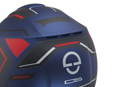 Bild von KLAPPHELM C5 OMEGA BLUE MATT