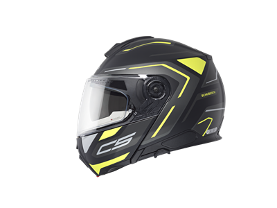 Bild von KLAPPHELM C5 OMEGA YELLOW MATT
