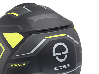 Bild von KLAPPHELM C5 OMEGA YELLOW MATT