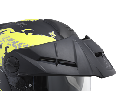 Bild von KLAPPHELM E2 ATLAS YELLOW