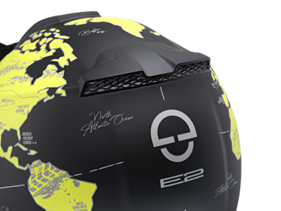 Bild von KLAPPHELM E2 ATLAS YELLOW
