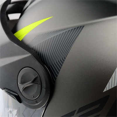 Bild von Klapphelm E2 Defender Yellow
