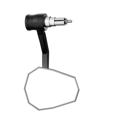 Bild von Lenkerendspiegel Stealth-Rim X7, mit LED Blinker