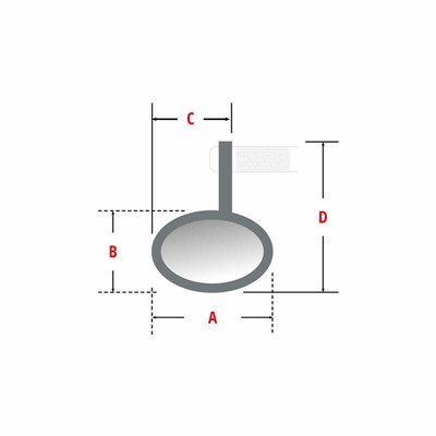 Bild von Lenkerendspiegel Victory-X Rim, mit LED Blinker